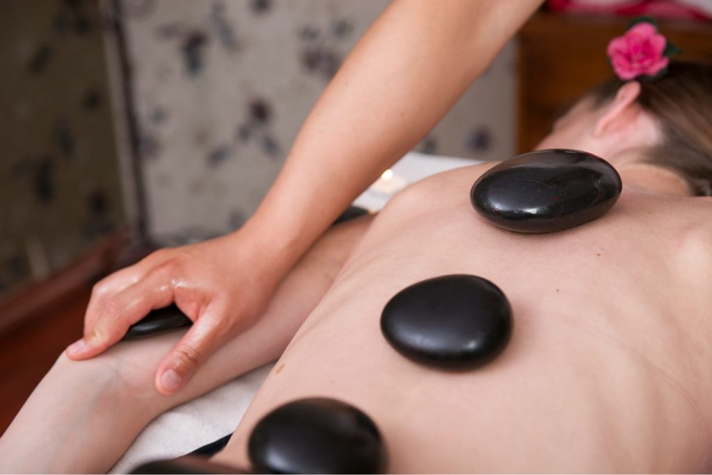 Hot stone massage in St. Albert